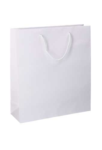 [K1110630] Luxe Papierentas Mat Kopenhagen Wit & Koord 36x11x40cm 10st OP IS OP