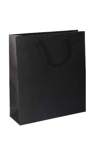 [K1110635] Luxe Papierentas Mat Kopenhagen Zwart & Koord 36x11x40cm 10st OP IS OP