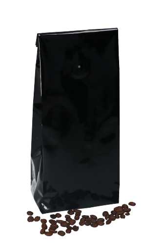 [K1070572] Koffiezakjes & Ventiel Zwart voor 500gram Koffie 10.5x6.5x32cm 50stuks