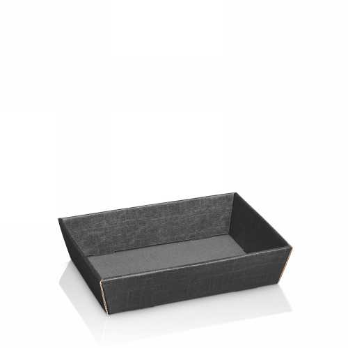 [1170953] Geschenkdoos Korf Relief Antraciet 22x14x5.5cm 25stuks