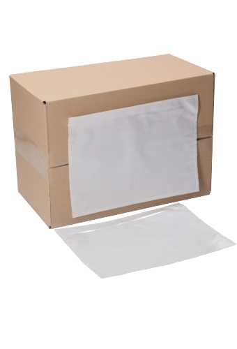 [172010] Paklijstenveloppen 225x122mm Blanco 1000stuks