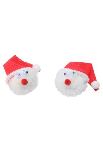 [K1340579] Kerstdecoratie Kerstman Kopje Met Plakker 2x4cm 50stuks