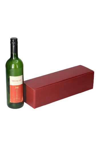 [K1170930] Luxe Wijndozen Ferro Bordeaux voor 1 fles 34x9x9cm 100stuks