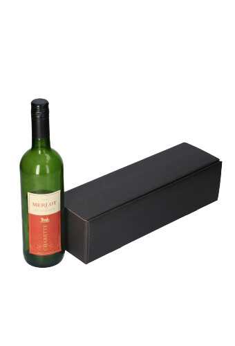 [K1170934] Luxe Wijndozen Ferro Skin Coffee voor 1 fles 34x9x9cm 100stuks