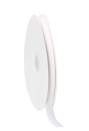 [K1390834] Cadeaulint Dubbel Velvet Wit 15mm x 30meter