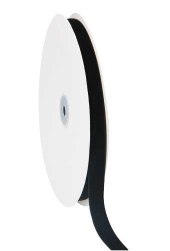 [K1390839] Cadeaulint Dubbel Velvet Zwart 25mm x 30meter