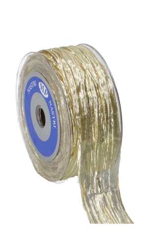 [K1390844] Kadolinten Metallic lame Goud 38mm x 10 meter