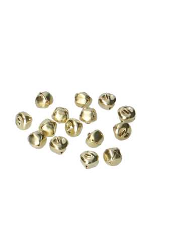 [K1340584] Decoratie Kleine Belletjes & Klepel Goud 1.5cm 48stuks