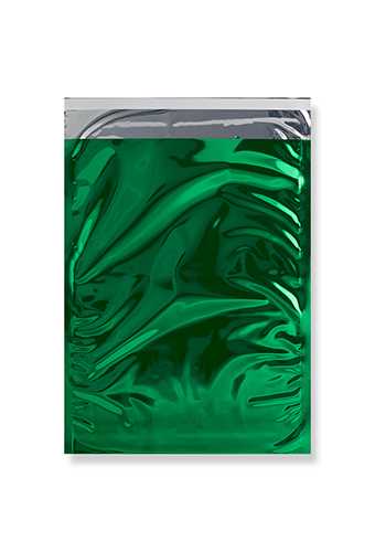 [1490072] Folie Enveloppen Leuven Metallic Groen 22.9X32.4cm A4 50stuks