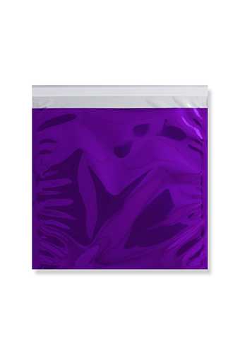 [1490067] Folie Enveloppen Leuven Metallic Paars 22x22cm 100stuks