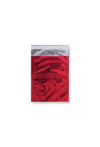 [1490105] Folie Enveloppen Leuven Metallic Rood 11.4x16.2cm C6 100stuks