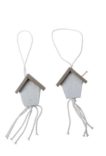 [K1340614] Gelukspoppetjes Huisjes Met Koord 50 stuks