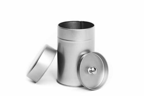 [1150417] Blikken Blanco Rond Kruidenblik met binnen deksel r7.6x12cm 12stuks