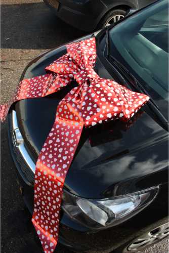 [K1290325] Magnum Autostrik Livorno Wijn Rood & Witte Hartjes Print 70x50+60cm