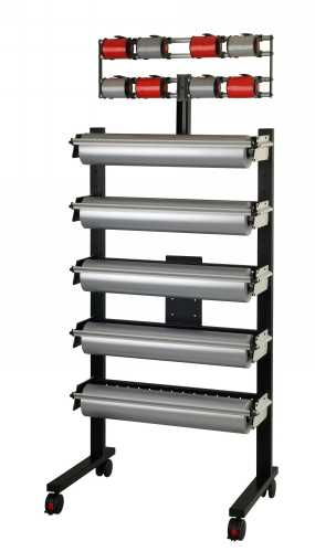 [1040069] Complete Papierrolhouder 5x Papierrolhouder 75cm & Krullinten houder