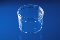 [1350118] Rond transparant doosje 116x80mm verpakt per 96stuks