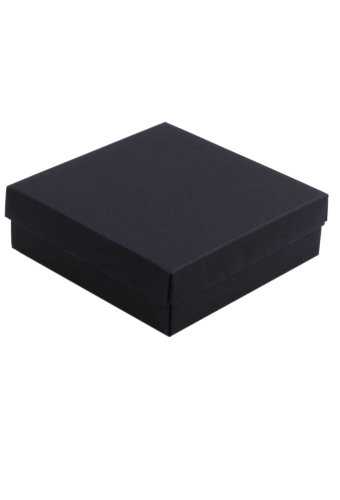 [1450089] Geschenkdoos 12.5x12.5x4cm Bert Mat Zwart 50stuks