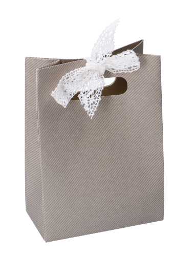 [K1270595] Kadotasjes Luigi Karton Grijs 12.5x7x18cm 10st