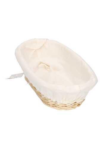 [1190081] Rietenmanden ovaal met uitneembaar katoen 26x12.5x6cm 20stuks