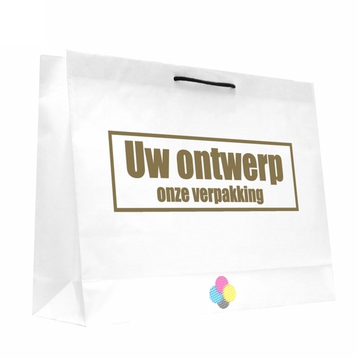 [1540025] Luxe Tassen Bedrukken Met Logo 170GRAM & Koord 45x12x32cm A3 FORMAAT