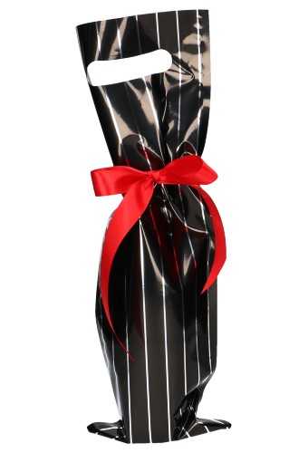 [K1170504] Wijntasjes Titan Line Folie Metallic Zwart 17x50cm 100 stuks OP IS OP