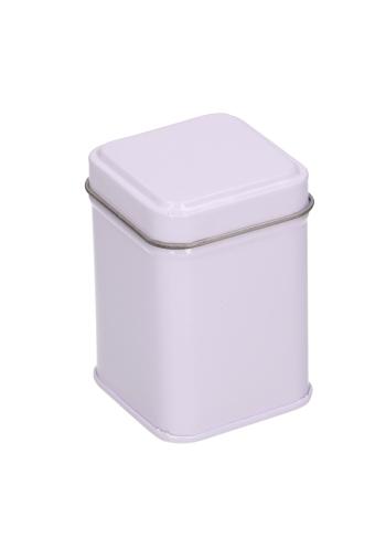 [1150023] Blikken Blanco Wit 25 gram 4.4x4.4x6.4cm 24stuks