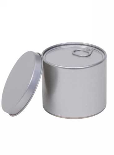 [1150024] Blikken Blanco Rond Easy Opening r8x5.5cm 12stuks