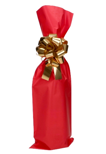 [K1170512] Wijnzak Folie Rood Mat 15x45cm 100stuks