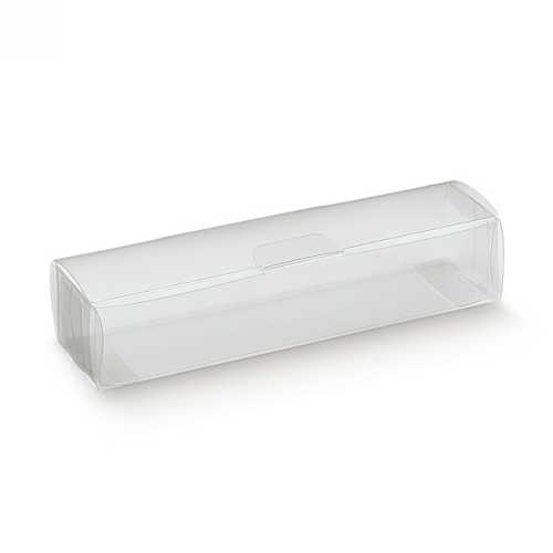 [K1270046] Transparant Rechthoekig Kadodoosje Plastic PET 16x4x3cm 10stuks