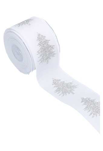 [K1390686] Luxe Kadolint & IJzerdraad White Tree Silver 63mm x 10meter