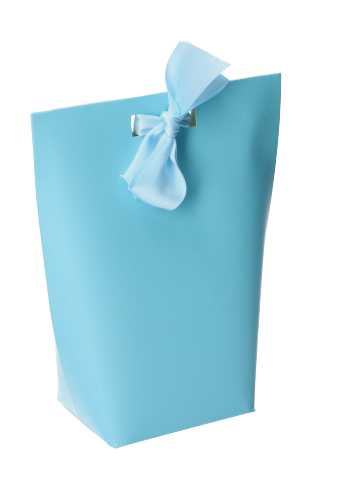 [K1020308] Cadeaubon + Kadozakje Thank You Azure & Lint 10.5x2.8x16cm 10stuks