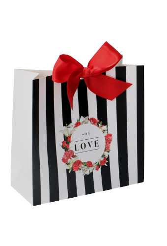 [K1020291] Cadeaubon + Kadozakje London Love & Lint 14.5x5.8x14.5cm 10stuks