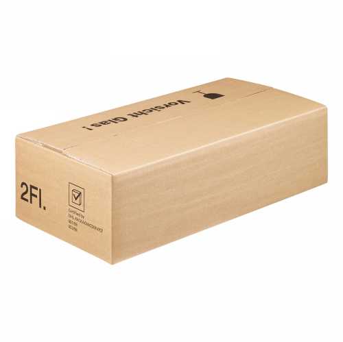 [1171005] Wijnverzenddoos 2 fles Voor Geschenkdoos 41x20x11cm 25stuks