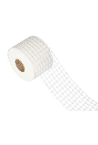 [K1390940] Cadeaulint Katoen Weblint Wit 80mm x 20meter