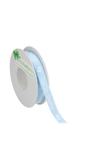 [K1390170] Kadolint Satijn Hello Baby Blauw 15mm x 15 meter