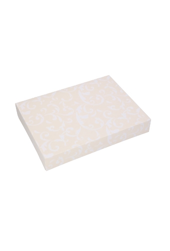 [K1271751] Geschenkdoos Cateringdoos Barok Creme 38x29x6cm 10stuks
