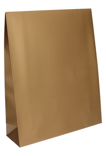 [K1070834] Luxe Kadozakjes Fabro Mat Goud Met Plakstrip 32x10x40cm 10stuks