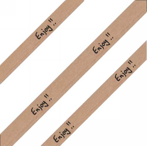 [K1010323] Krullint Kraft Bruin Enjoy 15mm x 50 meter OP IS OP