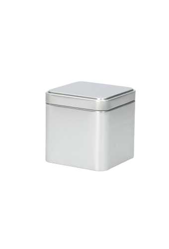 [K1150429] Blikken Blanco Vierkant 6.7x6.7x6.8cm 1stuks