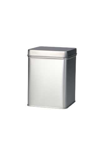 [K1150432] Blikken Blanco Vierkant 7.6x7.6x10cm 1stuks