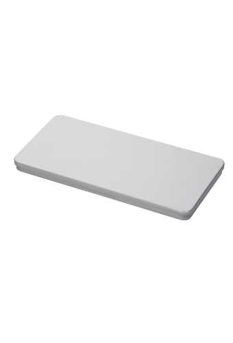 [K1150439] Blikken Blanco Rechthoekig 19x9.4x1.2cm 1stuks