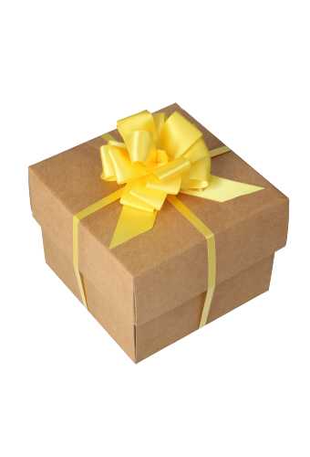 [K1420254] Satijn Trek Strikken Geel Doorsnee 95mm met een lint 25mm 25stuks