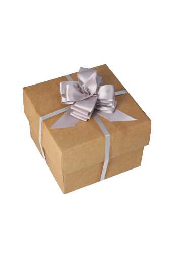 [K1420258] Satijn Trek Strikken Zilver Doorsnee 95mm met een lint 25mm 25stuks