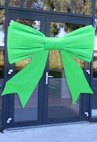 [K1290351] Megastrik StrikXXXL Groen 200x100cm Lint van de strik is 75cm