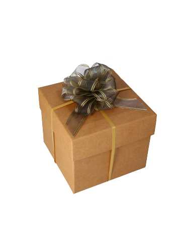 [K1420261] Organza Luxe Trek Strikken Zwart & Goud Doorsnee 95mm lint 30mm 15st