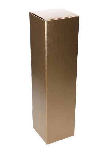 [K1170009] Luxe Wijndozen Vigo Goud Magnum 11.5x11.5x43cm 1fles 1.5liter 20stuks