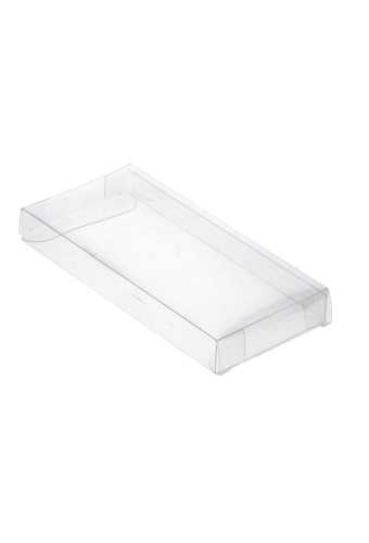 [K1271794] Transparant Rechthoekig Kadodoosje Plastic 16x7.5x2cm 10stuks