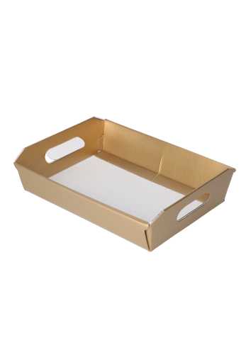 [K1271775] Geschenkdoos Korf Dalmatie Goud 22x16x5cm 50stuks