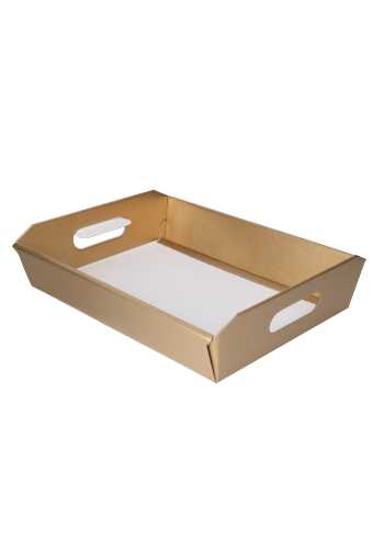 [K1270788] Geschenkdoos Korf Dalmatie Goud 35x26x7cm 30stuks