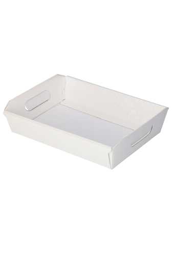 [K1271781] Geschenkdoos Korf Dalmatie Witte Dots Relief  22x16x5cm 50st OP IS OP